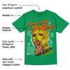 Green Collection DopeSkill Green T-shirt Never Stop Hustling Graphic