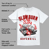 Black Toe 1s DopeSkill T-Shirt Slow Burn Graphic