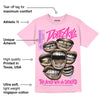 Pink Collection DopeSkill Pink T-shirt The Mouth With No Droughts Graphic