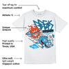 Military Blue 4s DopeSkill T-Shirt Break Through Graphic