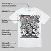 White Cement 4s DopeSkill T-Shirt Distorted Realms Graphic