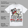 Off Noir 3s DopeSkill T-Shirt Born To Be Rich Graphic