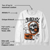 Orange Black White DopeSkill Sweatshirt Jealousy Graphic