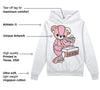 Legend Pink 11s DopeSkill Hoodie Sweatshirt Sneakerhead BEAR Graphic