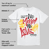 Union LA x Air Retro OG 1s DopeSkill T-Shirt No Money No Love Typo Graphic