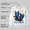 Royal Blue 'New Drip Season' DopeSkill Graphic Sweatshirt