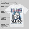 Summit White Navy 4s DopeSkill T-Shirt Real Lover Graphic