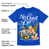 Laney 14s DopeSkill Varsity Royal T-shirt New No Days Off Graphic