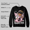 Stars Court White/Pink DopeSkill Sweatshirt Heaven Sent Graphic