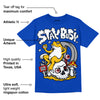 Royal Blue Collection DopeSkill Royal Blue T-shirt Stay Busy Graphic