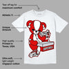 Red Cement 4S DopeSkill T-Shirt Sneakerhead BEAR Graphic