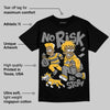 9060 Varsity Gold DopeSkill T-Shirt No Risk No Story Graphic