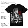 Black and White 14s DopeSkill T-Shirt Boys Don't Cry Graphic