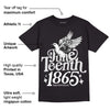 Dunk Low Pure Platinum DopeSkill T-Shirt Juneteenth 1865 Graphic