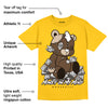 Yellow Collection DopeSkill Gold T-shirt MOMM Bear Graphic