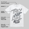 Wolf Grey 5s DopeSkill T-Shirt They Not Like Us Graphic