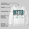 Gel 1130 White Dark Neptune DopeSkill Sweatshirt Better Myself Graphic