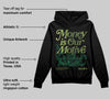 Foamposite One "Pine Green" DopeSkill Hoodie Sweatshirt Money Is Our Motive Typo Graphic