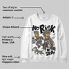 Cave Stone 4s DopeSkill Sweatshirt No Risk No Story Graphic