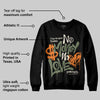Undefeated x 4s OG DopeSkill Sweatshirt No Money No Love Typo Graphic