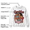 Dune Red 13s DopeSkill Sweatshirt Queen Of Hustle Graphic