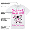 Triple Pink Dunk DopeSkill T-Shirt Owe It To Yourself Graphic