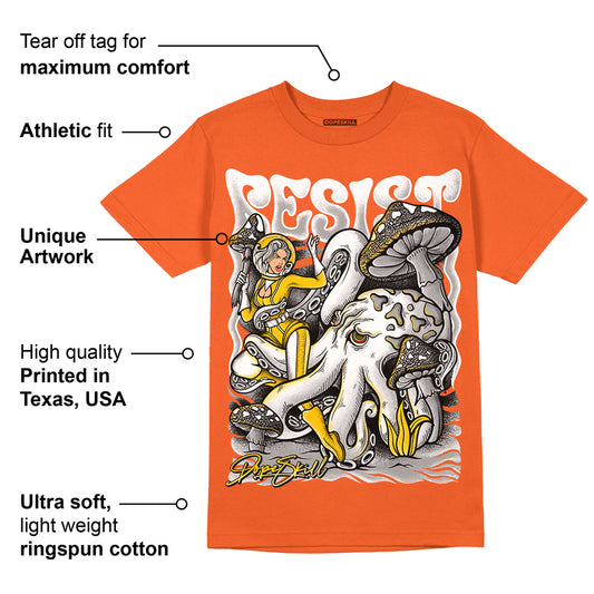 Georgia Peach 3s DopeSkill Orange T-shirt Resist Graphic