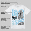 Legend Blue 11s DopeSkill T-Shirt Real Ones Move In Silence Graphic