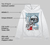 Legend Blue 11s DopeSkill Hoodie Sweatshirt Mystery Ghostly Grasp Graphic