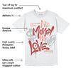 Dune Red 13s DopeSkill T-Shirt No Money No Love Typo Graphic