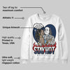 Summit White Navy 4s DopeSkill Sweatshirt Stay Hot Graphic