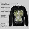 Light Lemon Twist 4s DopeSkill Sweatshirt Angels Graphic