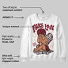 Samba OG Collegiate Burgundy DopeSkill Sweatshirt False Love Graphic