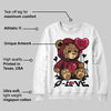 Samba OG Collegiate Burgundy DopeSkill Sweatshirt Broken Bear Graphic