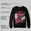 S - Serendipity Pro-X1 W DopeSkill Sweatshirt No Money No Love Typo Graphic