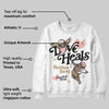 AIR FORCE 1 LINEN DopeSkill Sweatshirt New Love Heals Graphic