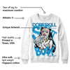 Military Blue 4s DopeSkill Sweatshirt Stay It Busy Graphic