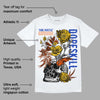 Dunk Low Futura Orange Blaze DopeSkill T-Shirt Side Hustle Graphic