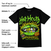 Neon Green Collection DopeSkill T-Shirt Hot Mouth Graphic