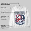 Summit White Navy 4s DopeSkill Sweatshirt Stay Busy Graphic