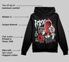 Black Cement 3s DopeSkill Hoodie Sweatshirt Drip'n Never Tripp'n Graphic