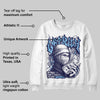 University Blue Collection DopeSkill Sweatshirt New Get Rich Graphic