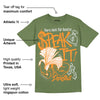 Olive 5s DopeSkill Olive T-shirt Speak It Graphic