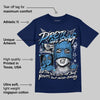 Midnight Navy 3s DopeSkill Navy T-shirt Pretty Girl Swag Graphic