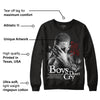 Black and White 14s DopeSkill Sweatshirt Boys Don't Cry Graphic