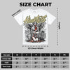 Olive Collection DopeSkill Oversize Print T-Shirt Heartless Graphic