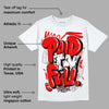 Cherry 12s DopeSkill T-Shirt New Paid In Full Graphic