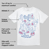 Cobalt Bliss 3s DopeSkill T-Shirt Real Y2K Players Graphic