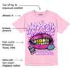 Pink Collection DopeSkill Pink T-shirt Hot Mouth Graphic