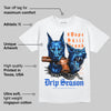Royal Blue 'New Drip Season' DopeSkill Graphic T-Shirt